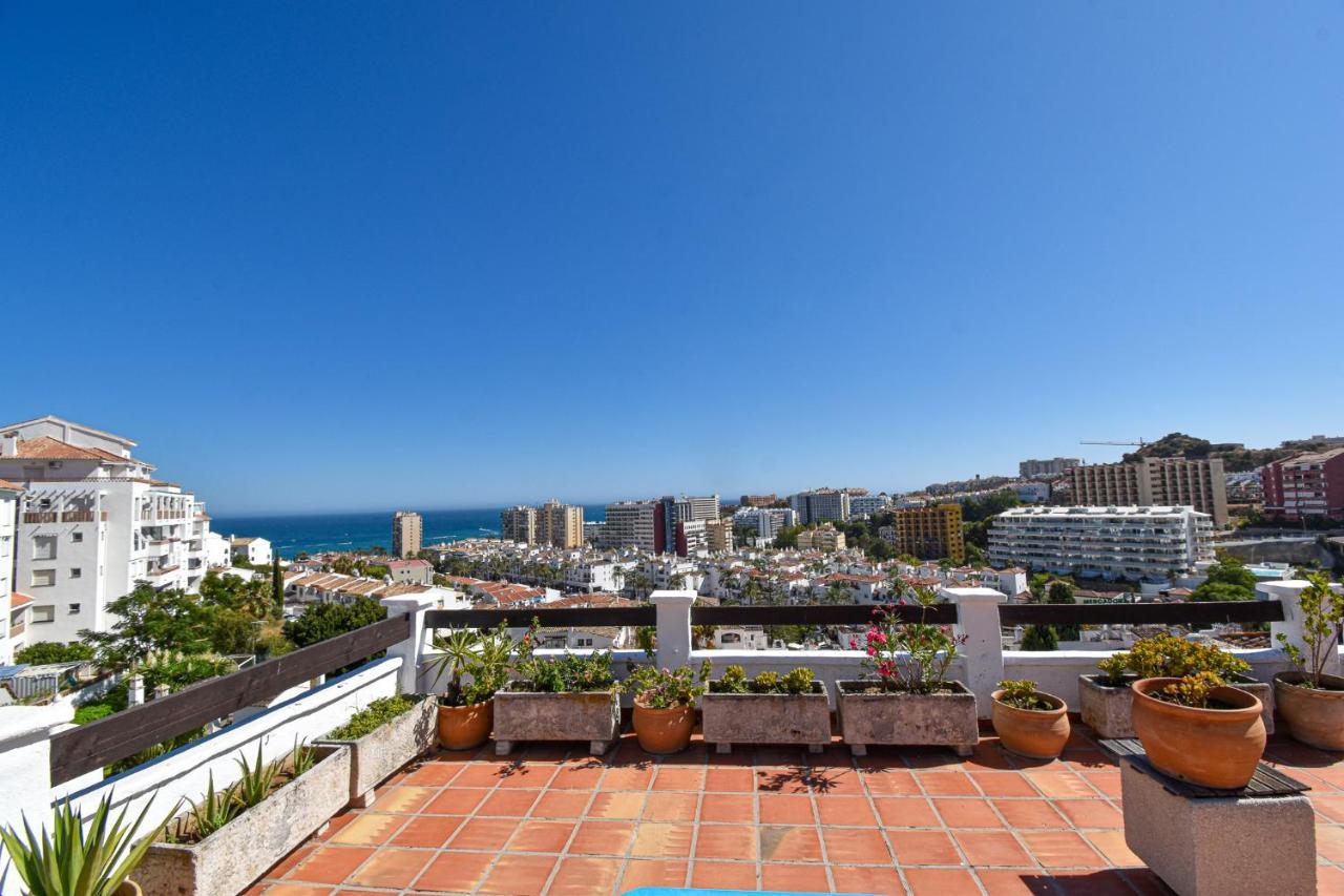 Apartamento Con Amplio Porche Y Bbq Benalmádena Exteriör bild